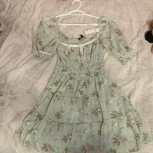 Francesca’s Sage Green Dress